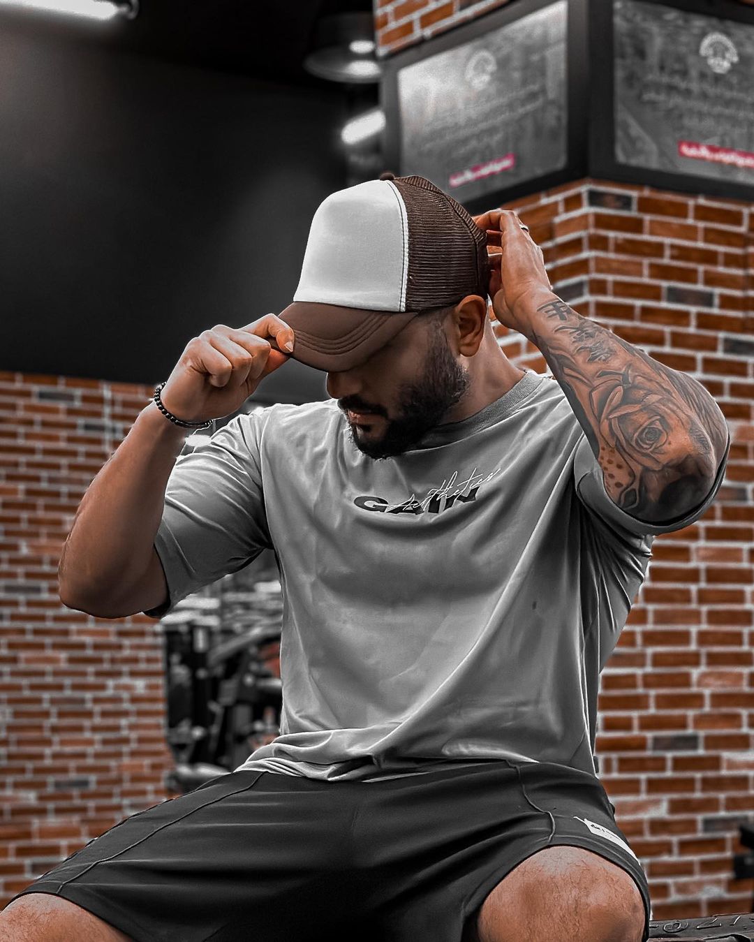 Gains Logo Oversized T-Shirt