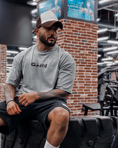 Gains Logo Oversized T-Shirt