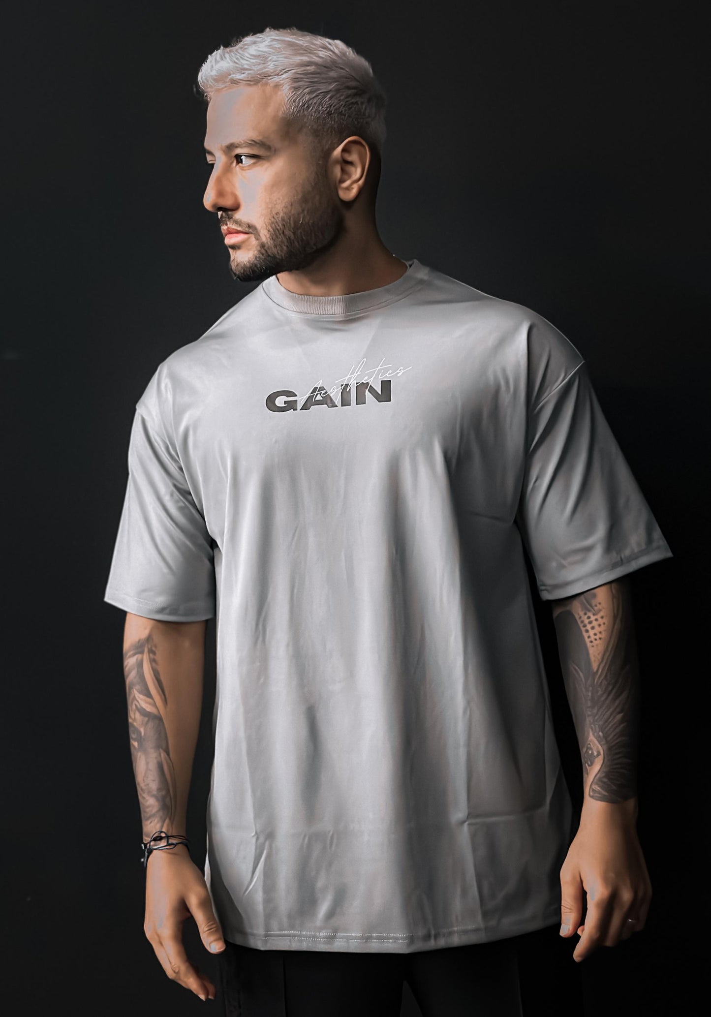 Gains Logo Oversized T-Shirt